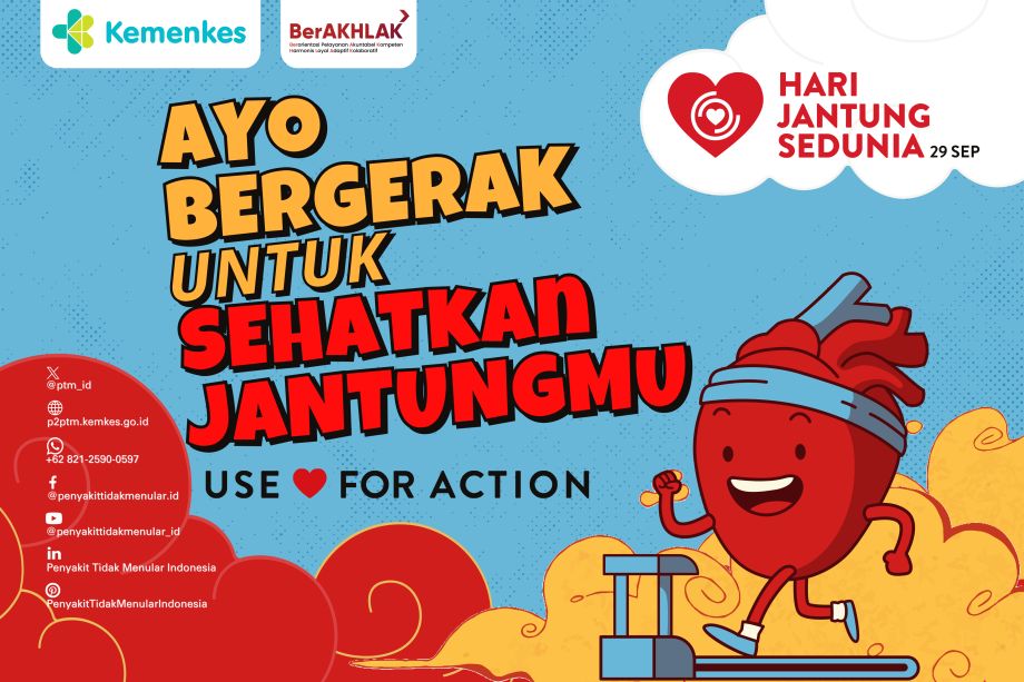 Hari Jantung Sedunia 2024: Ayo Bergerak untuk Sehatkan Jantungmu