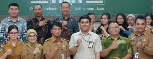Dinkes Prov Kalbar Gelar Serah Terima Tugsus Nusantara Sehat ke Sebelas Dinkes Kabupaten